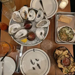 oysters and mussels, food, mussels, oysters, shellfish