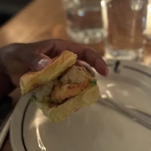 Grilled Shrimp and Avocado Sliders