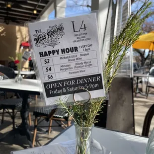 Happy hour