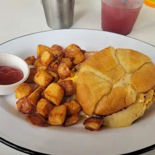Spicy Breakfast Sandwich