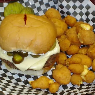 Jalapeno &amp; Cream Cheese Burger