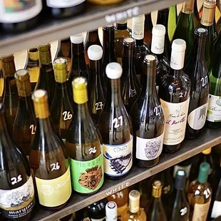 Lots of alcohol choices