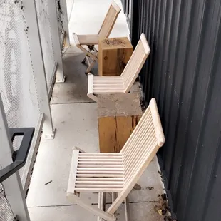 Outdoor sitting area