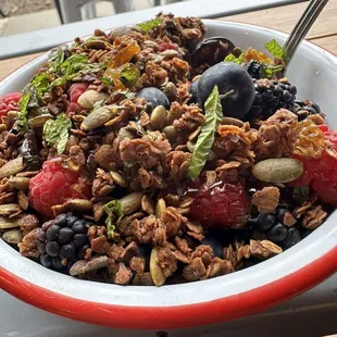 Fruit Bowl with granola