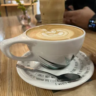 Cafe Latte with Almond Milk