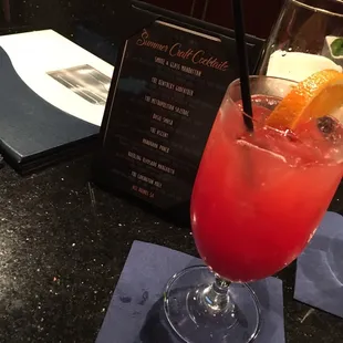 Punch with new cocktail list!