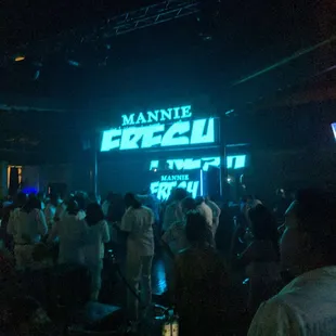 a crowd of people at a concert