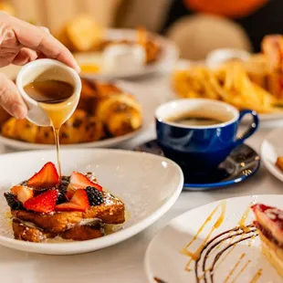 Lemon Mascarpone French toast