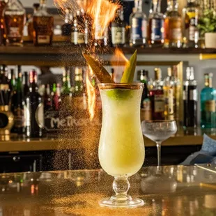 Firing up the Metropolitan Morphine cocktail