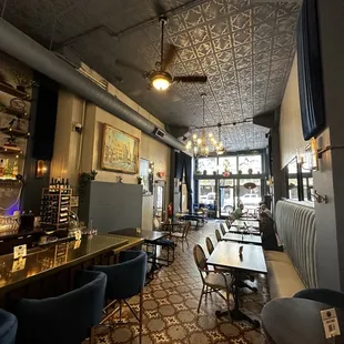 Interior view from the coffee shop area