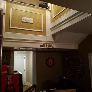 the interior of a home