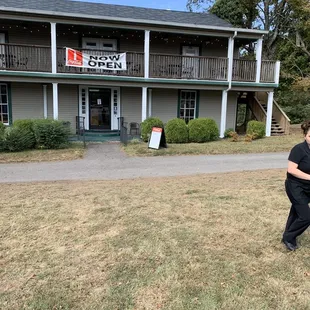 Front of the restaurant