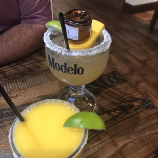 I had to send my mango margarita back to get a Cadillac margarita...that shit was bomb