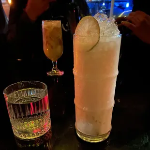 Non alcoholic drink, Kava Colada (organic coconut milk, pineapple, demerara, lime, kava)