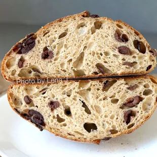 Inside of Olive Levain ($9) - good but not amazing.