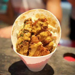 Chicken-Avocado Cone