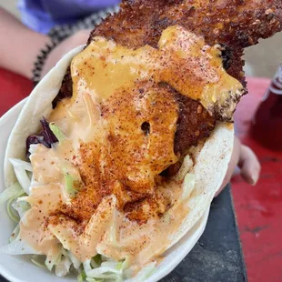 Hot and Crunchy Chicken