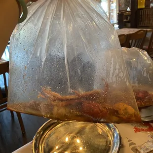 Snow crab, shrimp and lobster tail