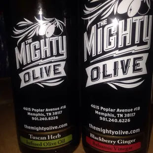 This place is amazing. They have over 50 varieties of olive oils and vinegars! You can grab a piece of bread and sample a few.