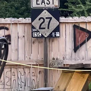 This sign was probably stolen in Michigan