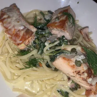 Salmon Piccata