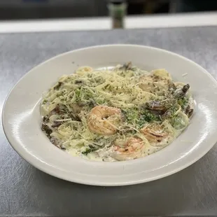 Shrimp Alfredo