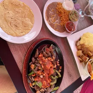 Steak Fajitas