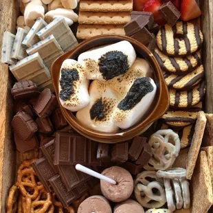 S'mores charcuterie board