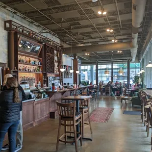 the interior of the mill