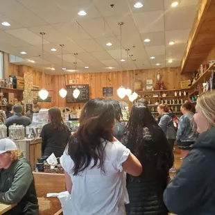 Busy football morning