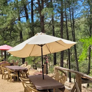 Outdoor seating