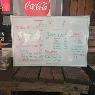 Today&apos;s Menu!