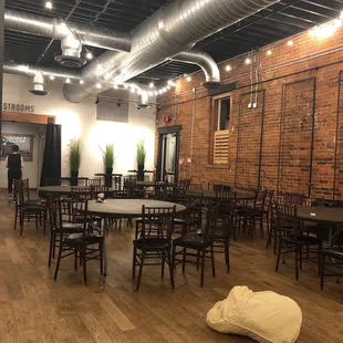 Dining side opposite of bar area