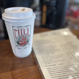 Cafe Mocha/White/Caramel with Chai flavored Whipped Cream