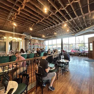 bar with lots of seating!