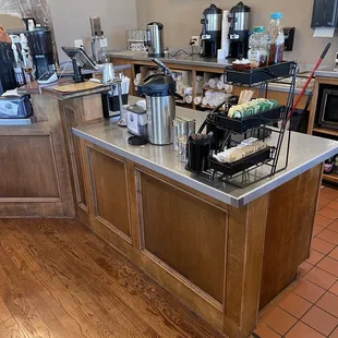 Coffee counter