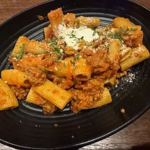 Rigatoni Bolognese