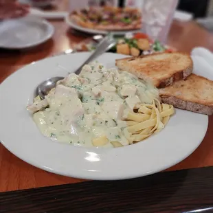 Five Cheese Alfredo with chicken