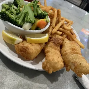 Fried cod