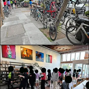 The Mill, is very popular with biking clubs.