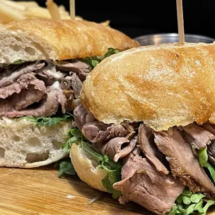 Prime rib Sandwhich