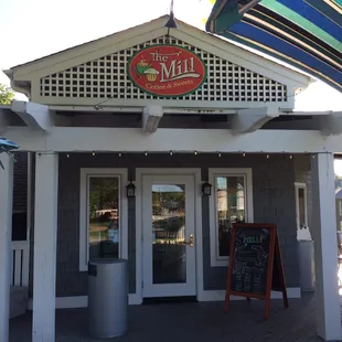 the entrance to the mill