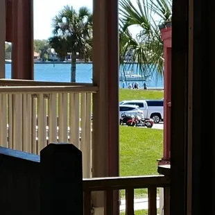 View from where I'm sitting.