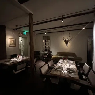 Interior - dining room by the bar