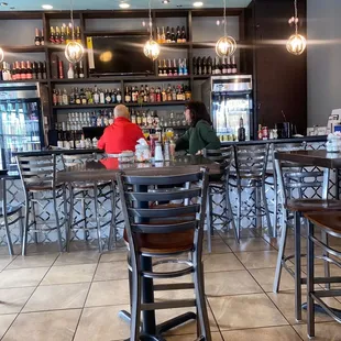 The bar area! Very nice and relaxing.