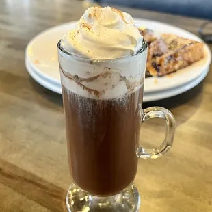 Spiked Mexican hot chocolate