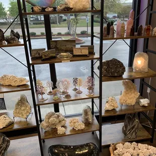 Trees and raw pieces