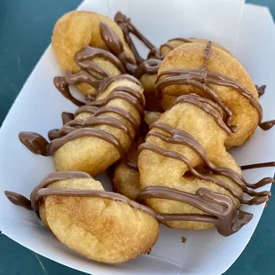 04.06.22 Mini Donuts (6-pcs with Nutella glaze topping)