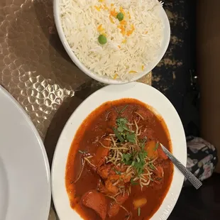 Chicken vindaloo