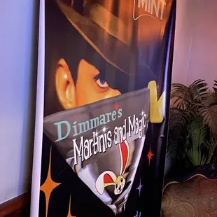 a poster for the martinis and more